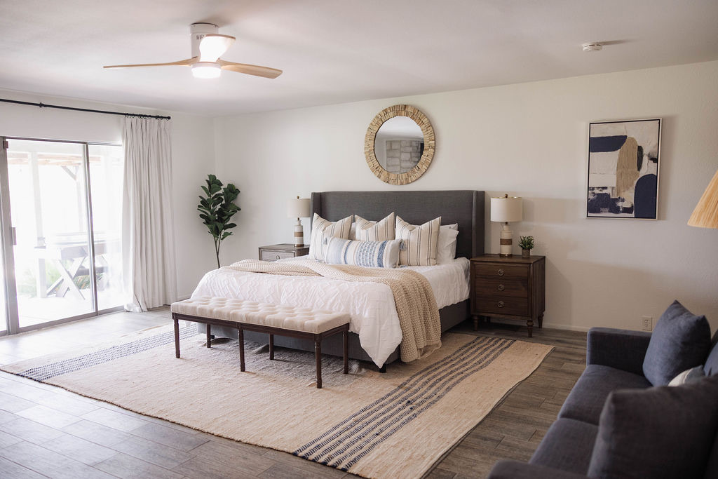 A king bedroom
