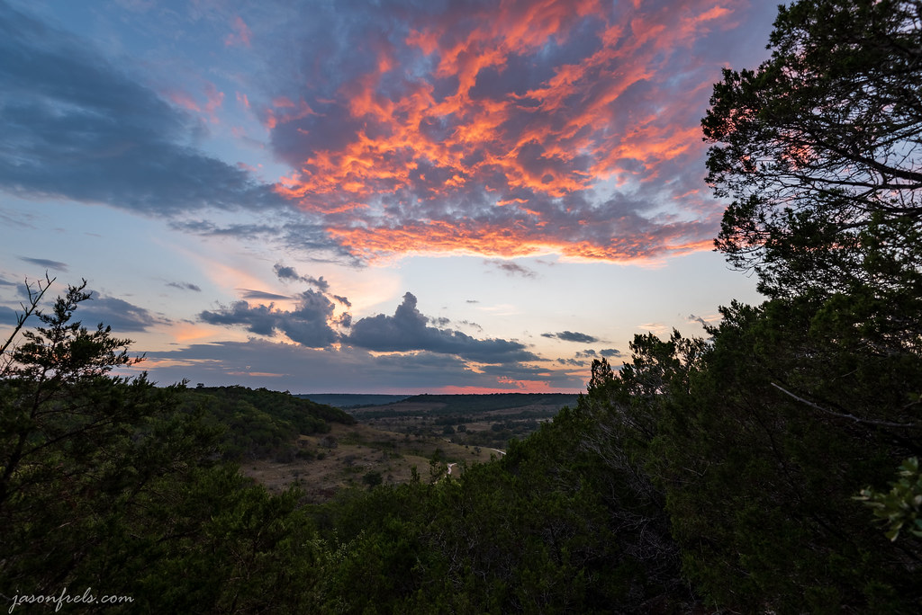 Sunset at Balcones